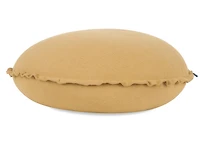 Faria Cotton Round Pillow Amber