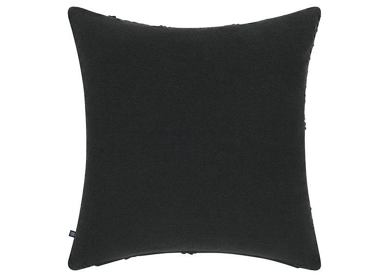 Aeron Cotton Pillow 20x20 Black