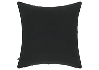 Aeron Cotton Pillow 20x20 Black