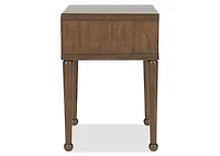 Sylvie Drawer Nightstand -Idris Amber