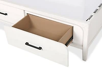 Marisol Storage Bed -Nevin Fog, QUEEN