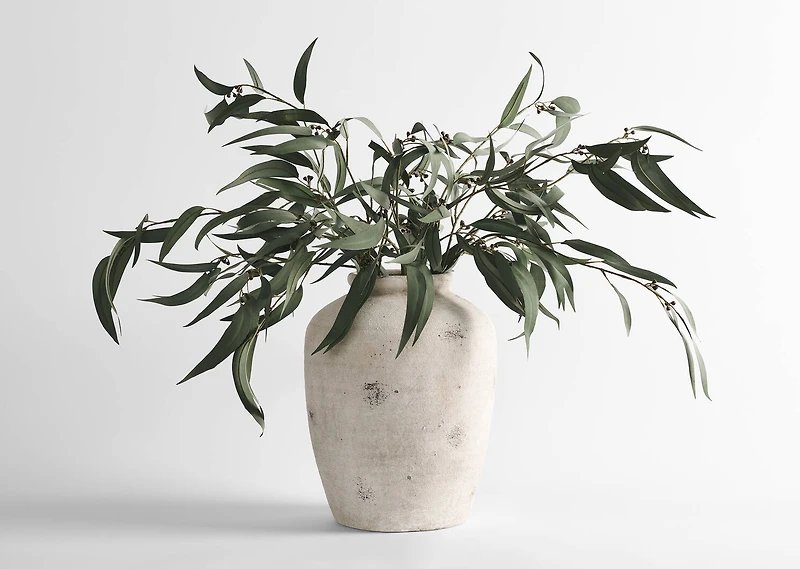 Carmina Vase Small White