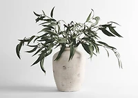 Carmina Vase Small White