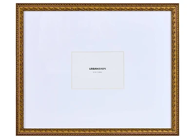 Edie Gallery Frame 5x7 Antique Brass