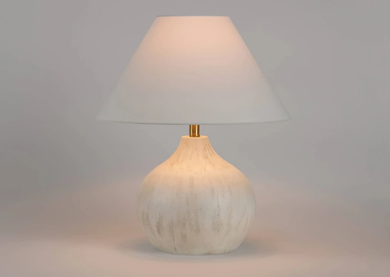 Darla Table Lamp White