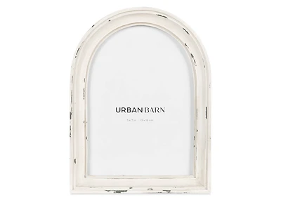 Letta Frame 5x7 Antique White