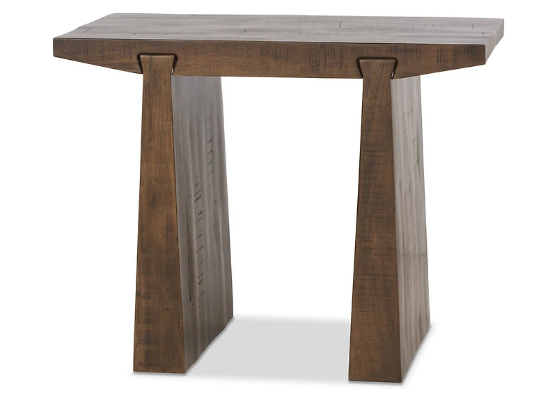 Percival Side Table -Lawson Umber