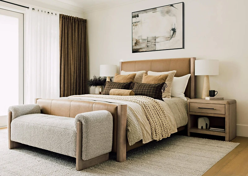 Hewing Bed -Bellissimo Tan