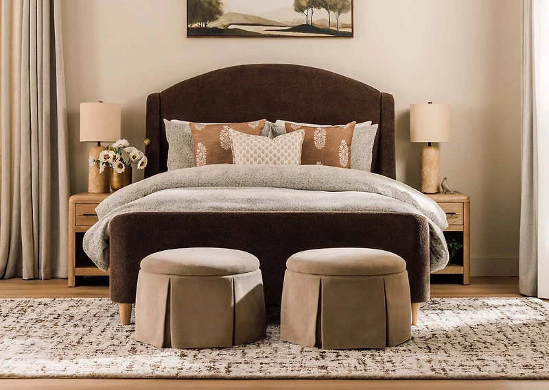 Catrin Cotton Duvet Set King Sage/Ivory