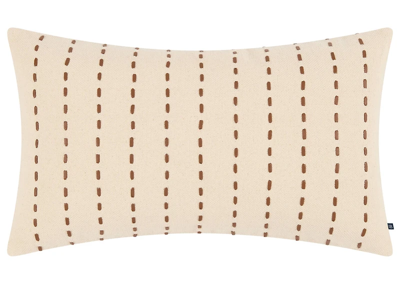 Lacey Pillow 14x24 Natural/Caramel