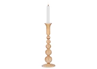 Betty Candle Holder Large Amber