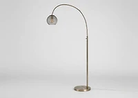 Rhea Floor Lamp Brass