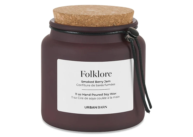 Folklore Candle Bordeaux