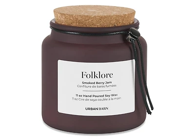 Folklore Candle Bordeaux