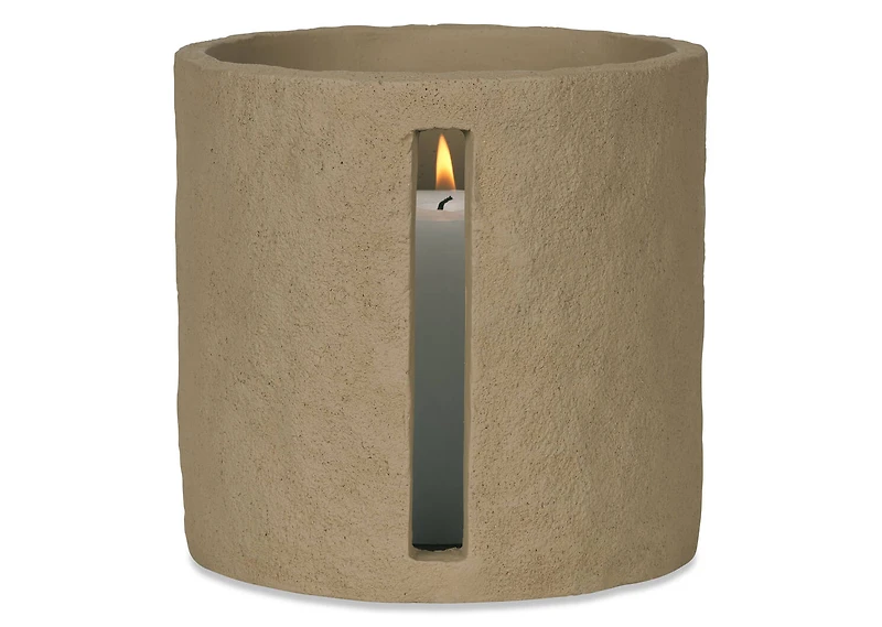 Foley Candle Holder Brown