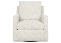 Sadie Swivel Armchair -Zell Pearl
