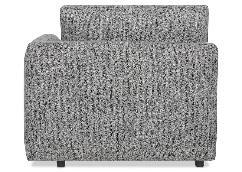 Mila Right-Arm Chair Module -Sela Iron
