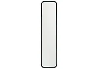 Ruben Standing Oak Mirror Black