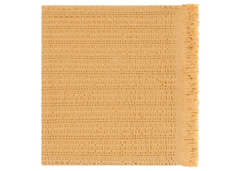 Darwin Waffle Throw Amber