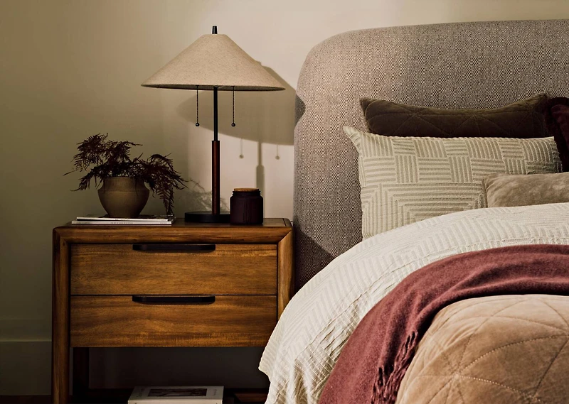 Alvarez Bed -Bina Sand, QUEEN