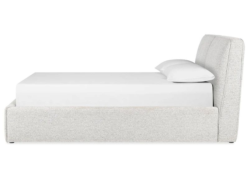 Ewan Storage Bed -Yuri Oyster, QUEEN