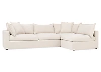 Eloise Sectional RCF -Nile Cream