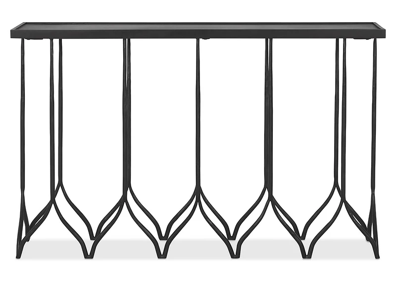 Caspian Console Table -Bestia Ebony