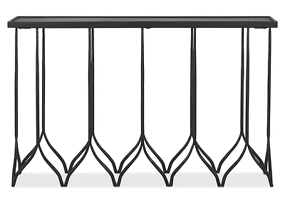 Caspian Console Table -Bestia Ebony