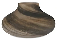 Orlo Vase Wide Brown