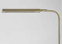 Oscar LED Floor Lamp Brass
