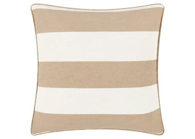 Corsica Outdoor Pillow 21x21 Ivory/Beige