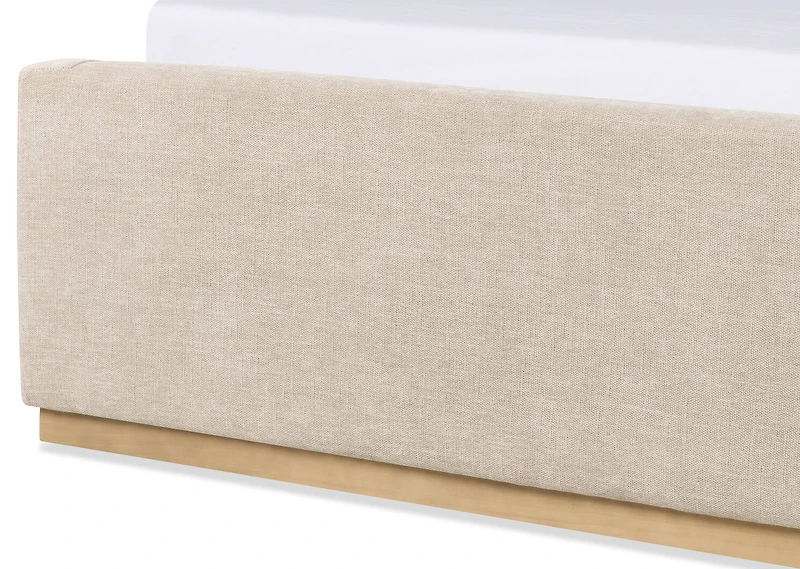 Lemieux Bed -Rayas Latte, KING