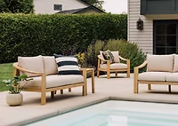 Tulum Outdoor Loveseat -Natural
