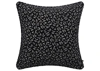 Ophelia Pillow 20x20 Black/Ivory