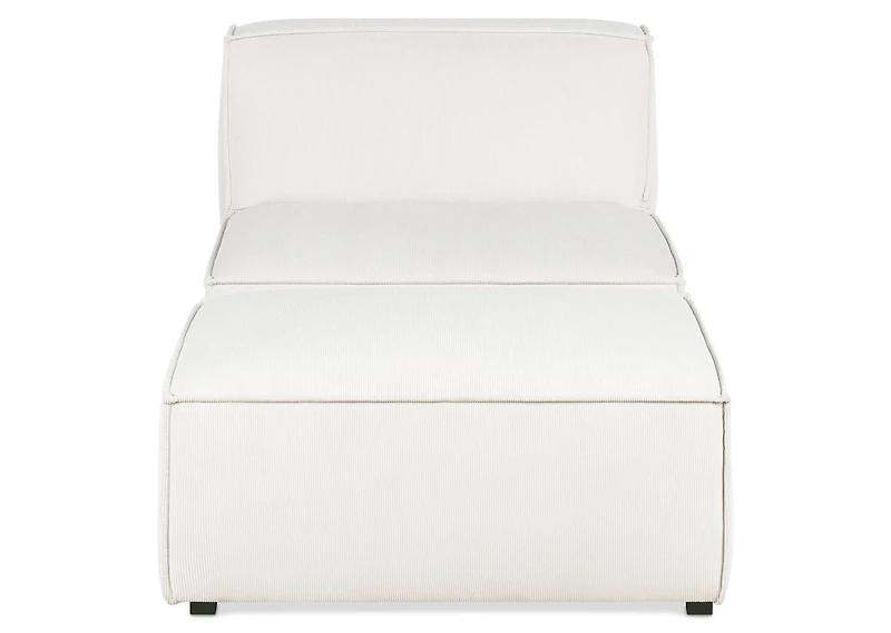 Felix Chair/Ottoman -Tao Ivory