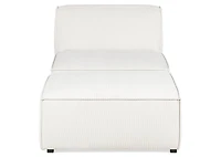 Felix Chair/Ottoman -Tao Ivory
