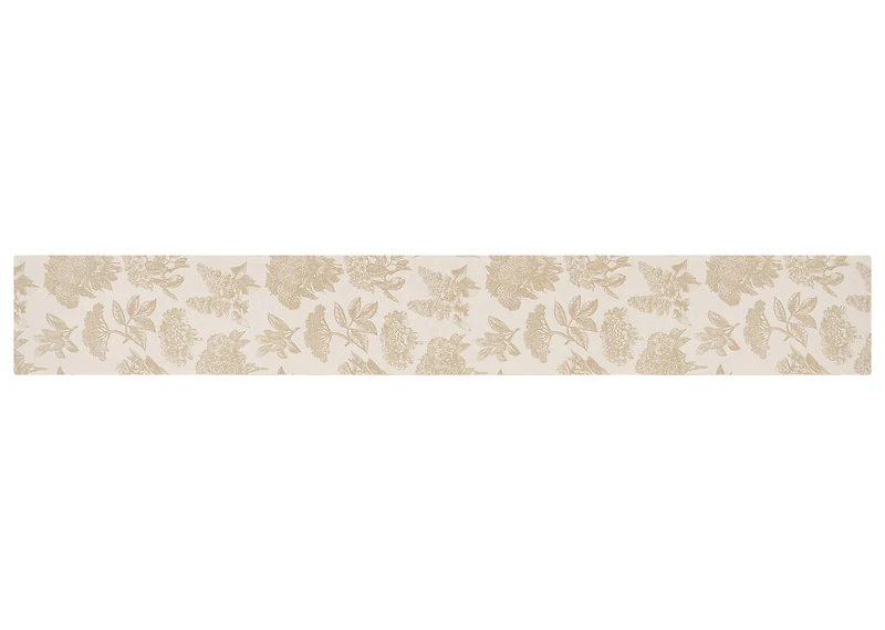 Hydrangea Table Runner Natural/Sand