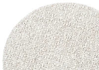 Circle Seat Cushion Ivory/Ash