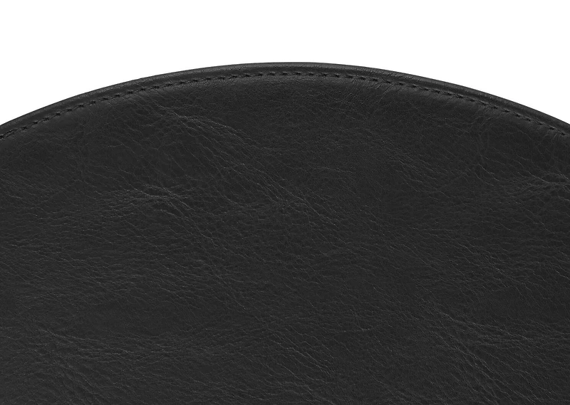 Tenly Round Placemat Black
