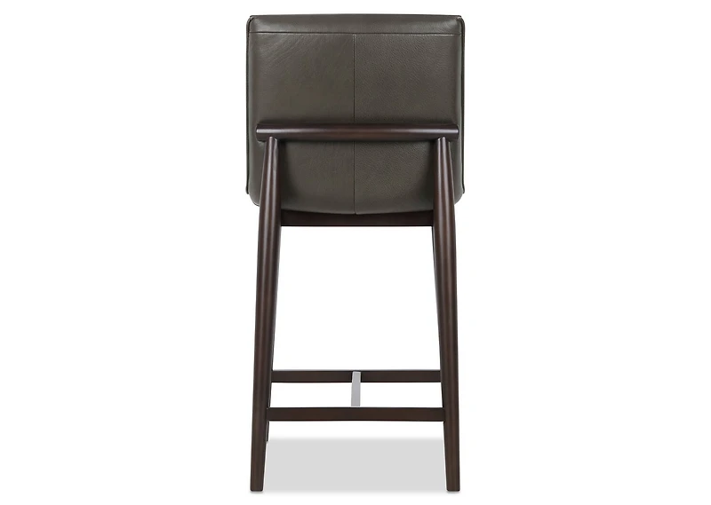 Esmae Leather Counter Stool -Reede Char