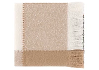 Eryn Patchwork Throw Iv/Caramel