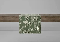 Garden Table Runner Green/Natural