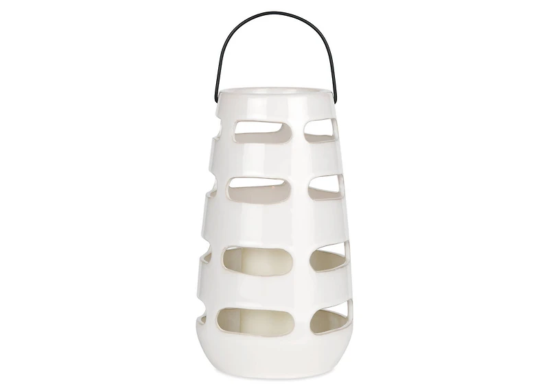 Faro Lantern Tall White