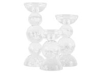Maja Candle Holder Large Clear