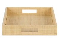 Silvana Raffia Tray Rectangular Natural