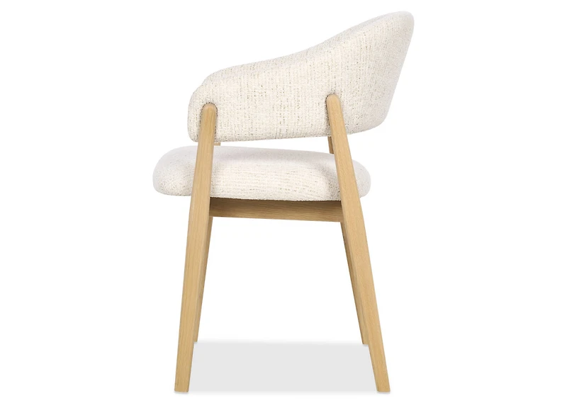 Adiliah Dining Chair -Meeno Ivory