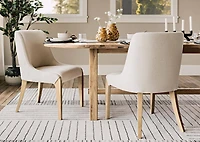 Fable Dining Chair -Mel Ivory