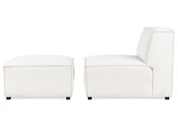 Felix Chair/Ottoman -Tao Ivory