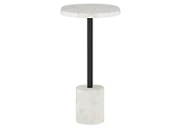 Piero Accent Table - Warra White