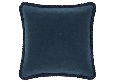 Aline Velvet Pillow 20x20 Navy